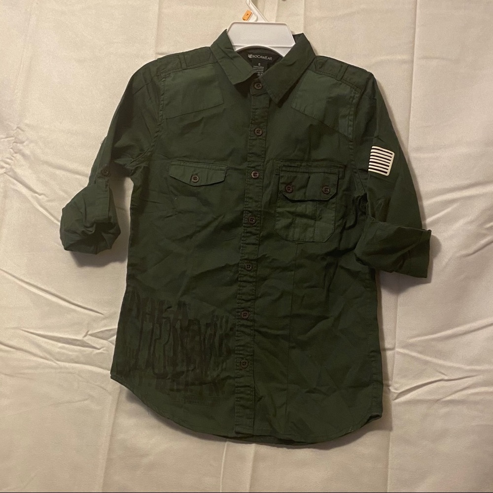 Boys Rocawear Button Down
